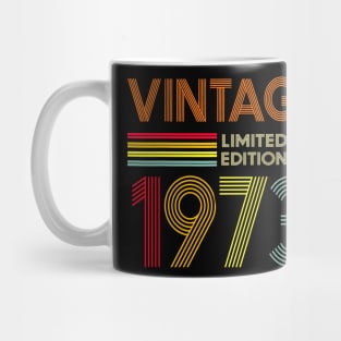 Vintage 1973 Limited Edition 50th Birthday Mug
